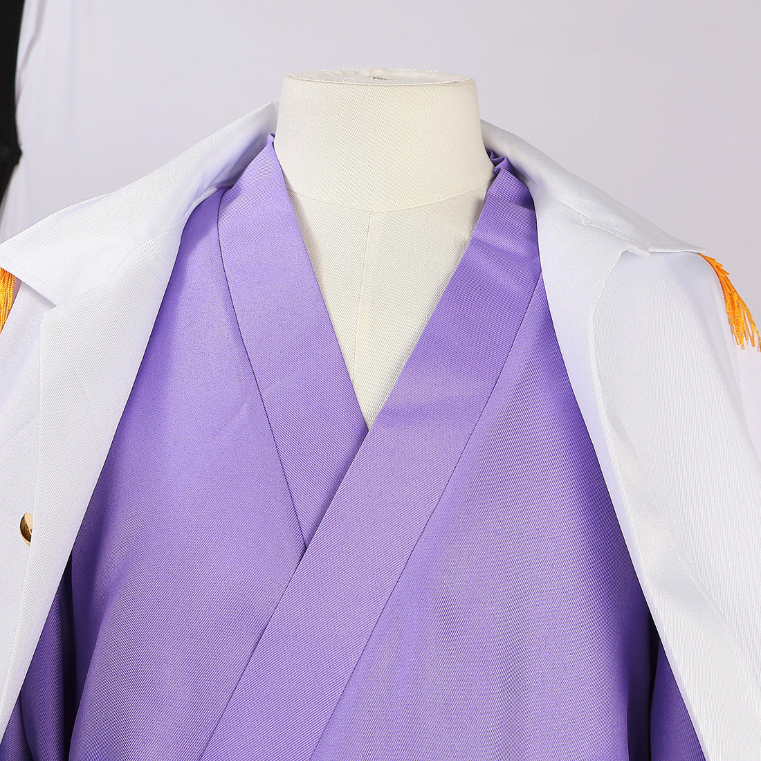 Navigation Fujitora Issho Cosplay Costume Marine Admiral One Piece Outfit Purple Kimono