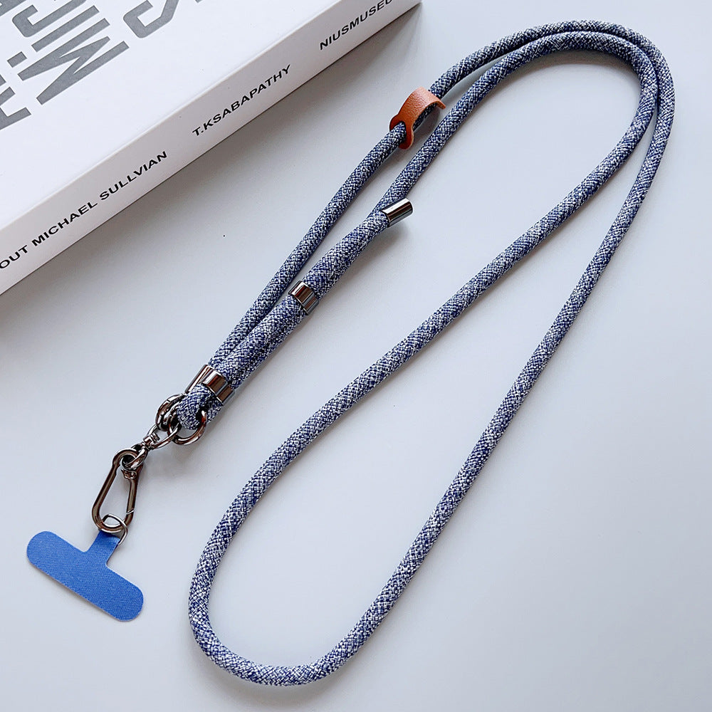 Buckle Adjustable Crossbody Neck Phone Strap with Tether Tabs – Travel Wristlet & Hand Lanyard