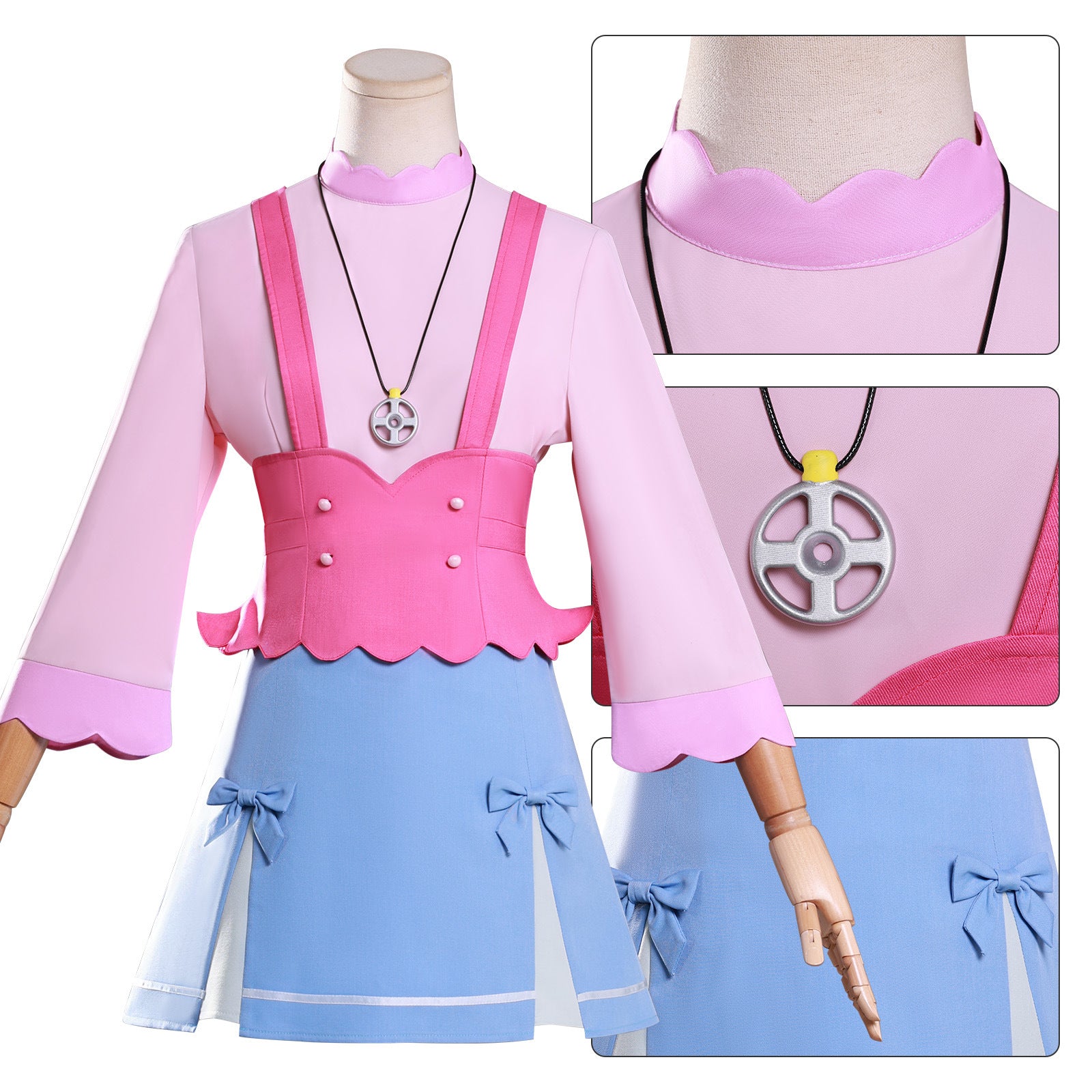 Star Detective Precure Anna Akechi Outfit Full Set Cosplay Costumes