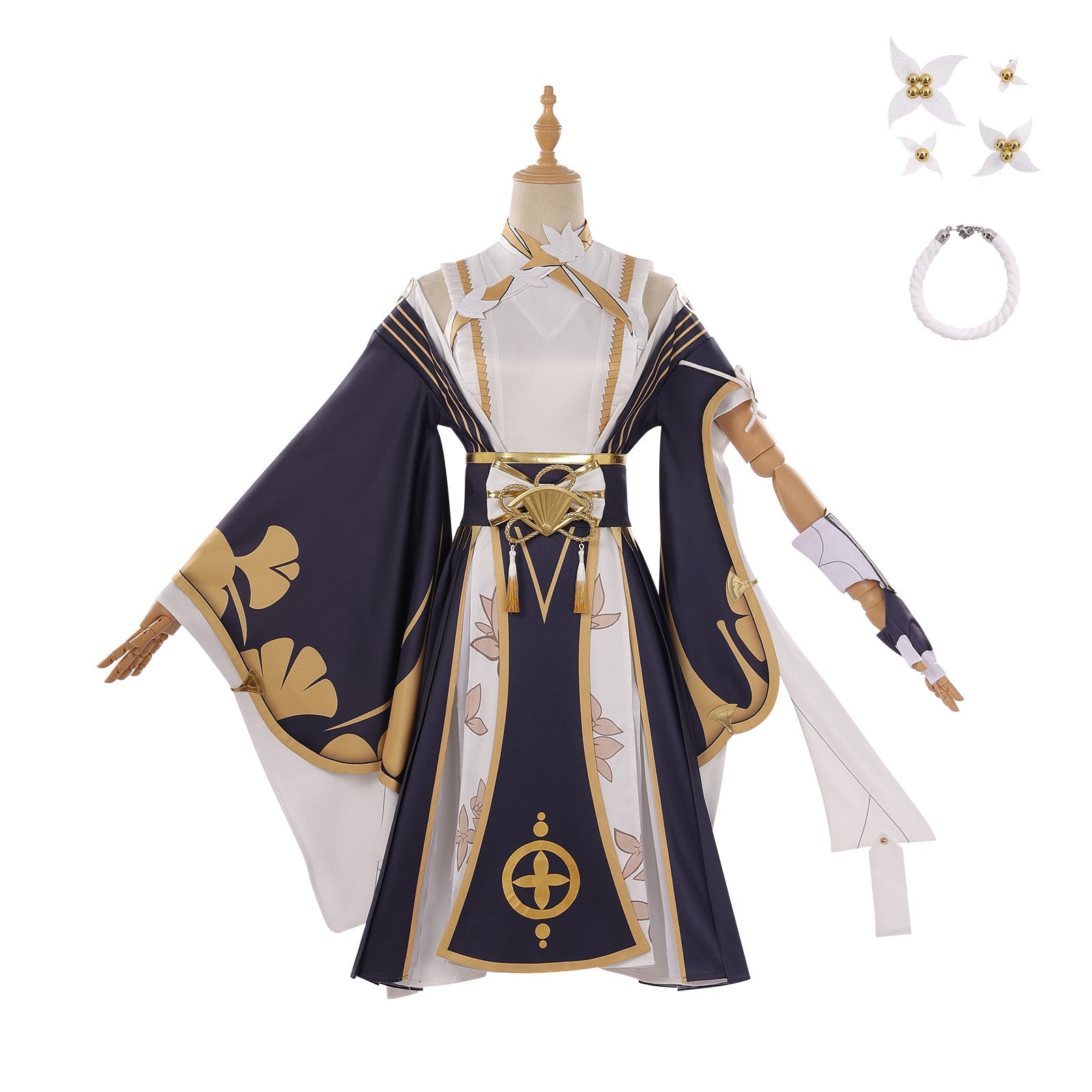 Zenless Zone Zero Hoshimi Miyabi Dignified Blossom Skin Cosplay Costumes Themed Carnival Outfit