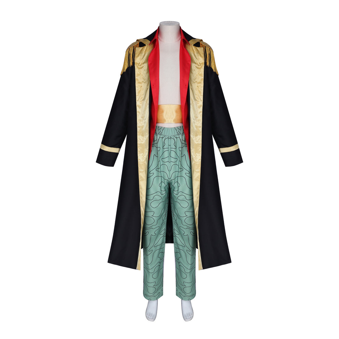 Navigation Blackbeard Cosplay Costume Marshall D. Teach One Piece Halloween Outfits with Hat