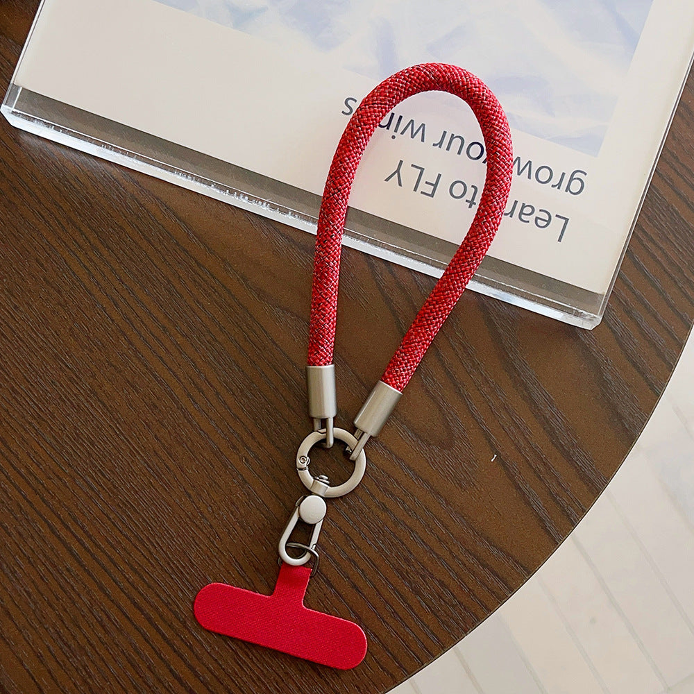 Classic Multicolor Rotatable Wrist Phone Strap with Tether Tabs – 8MM Wristlet & Hand Lanyard