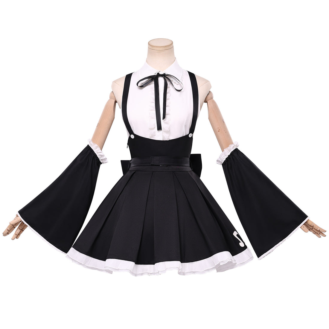 Project Songstress Live Streaming Show Cosplay Costumes HIgh School Gothic Girl Uniform Outfit
