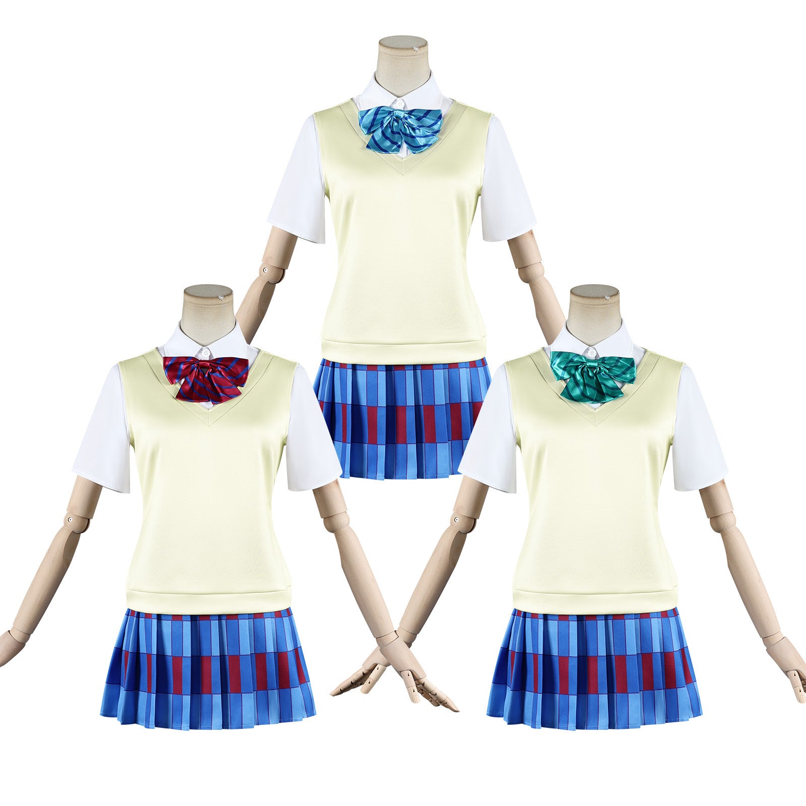 Minami Kotori Yazawa Nico JK School Uniform Cosplay Costumes