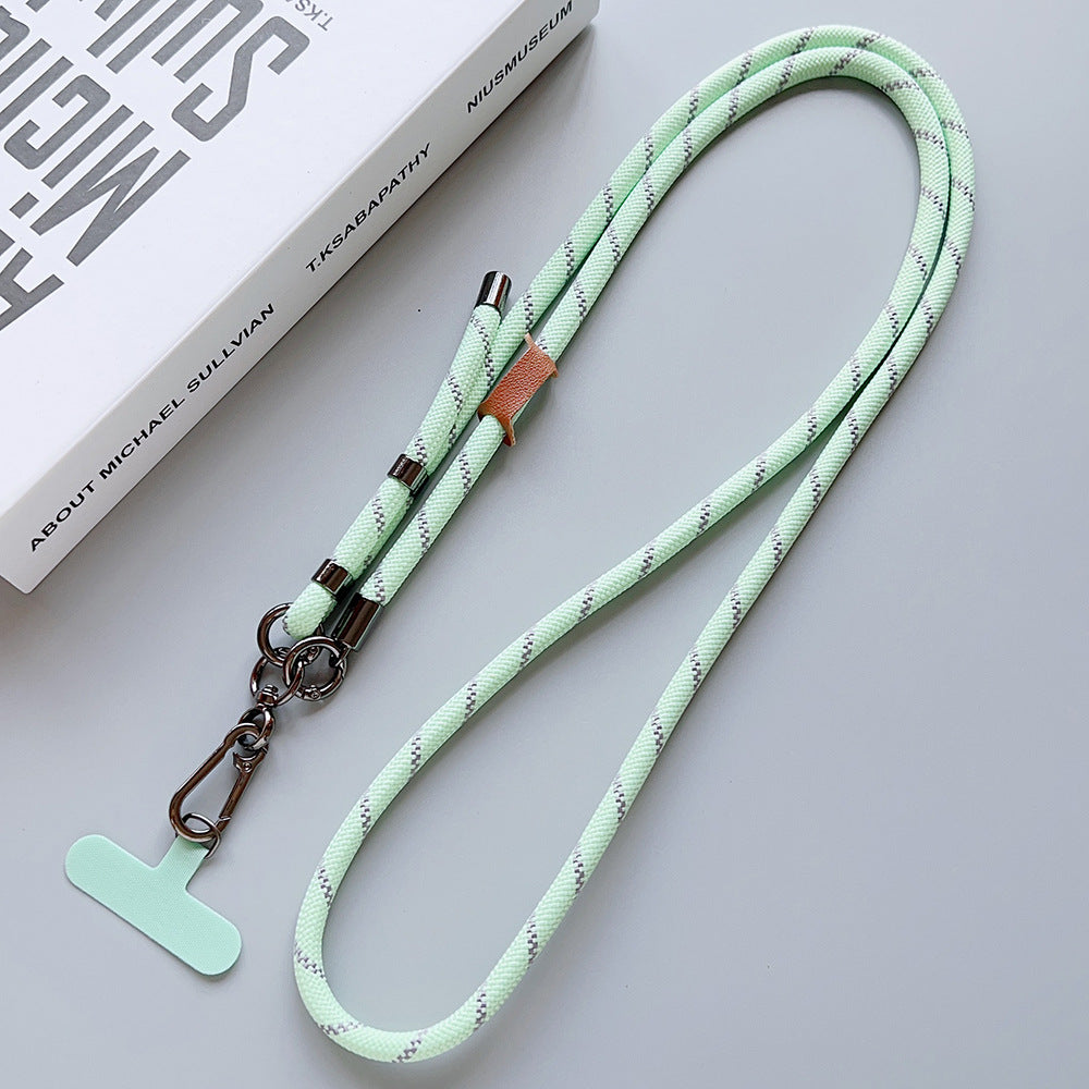 Buckle Adjustable Crossbody Neck Phone Strap with Tether Tabs – Travel Wristlet & Hand Lanyard
