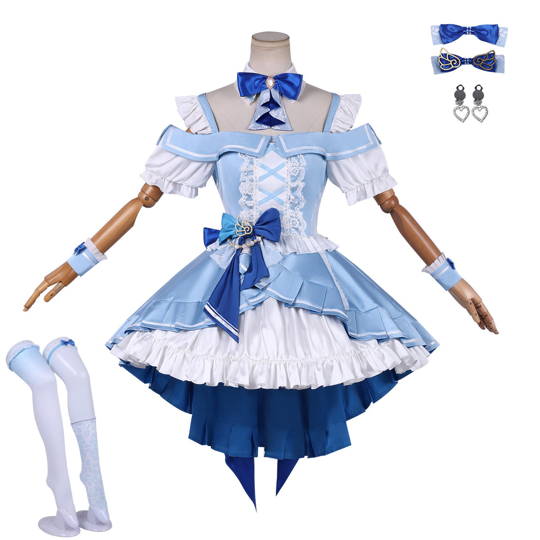 Sunshine Aqours μ's Crossover Yoshiko Tsushima Kotori Minami Cosplay Costume