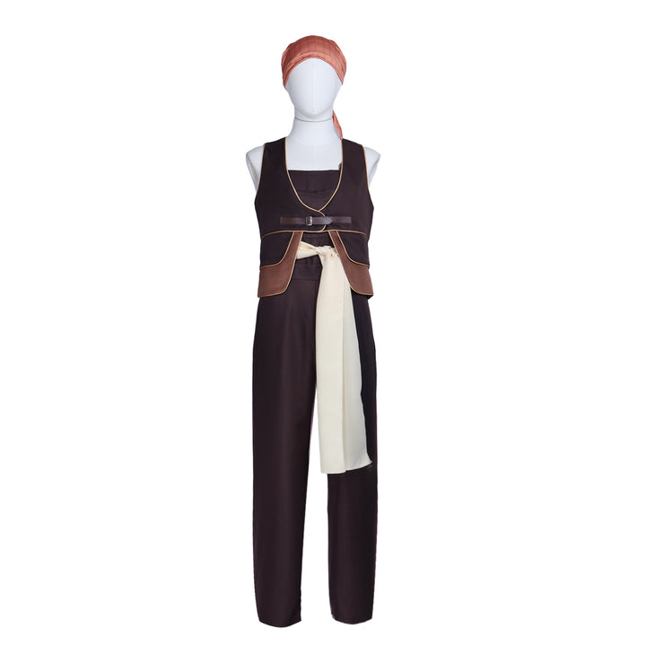 Anime Navigation Usopp Cosplay Costume Halloween Party Carnival One Piece Outfits