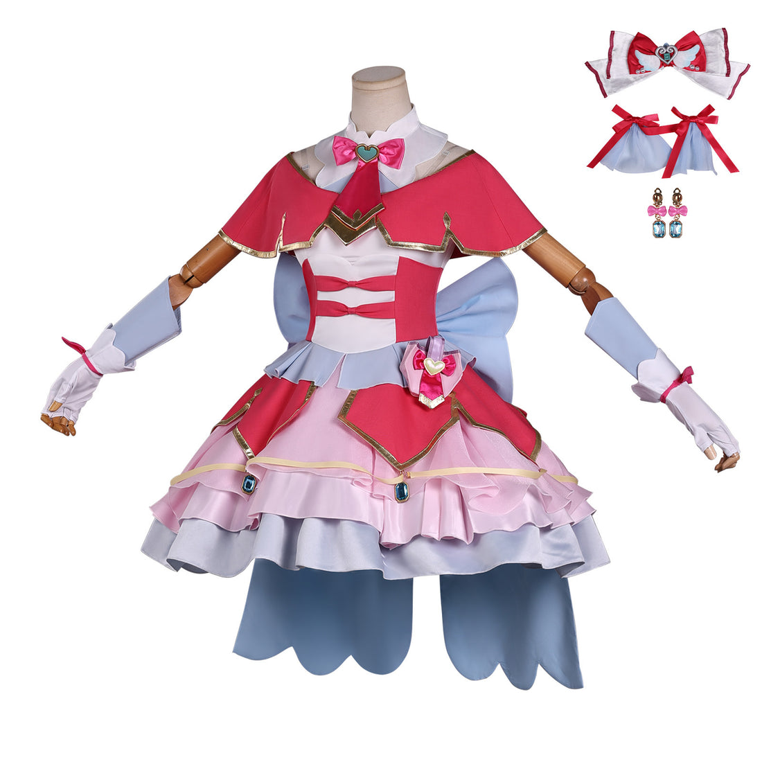 Star Detective Precure Mikuru Kobayashi Cure Mystique Cosplay Costumes