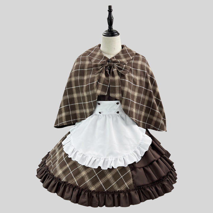 Detective Song Maid Outfit Cosplay Streamers Plus-Size Costume