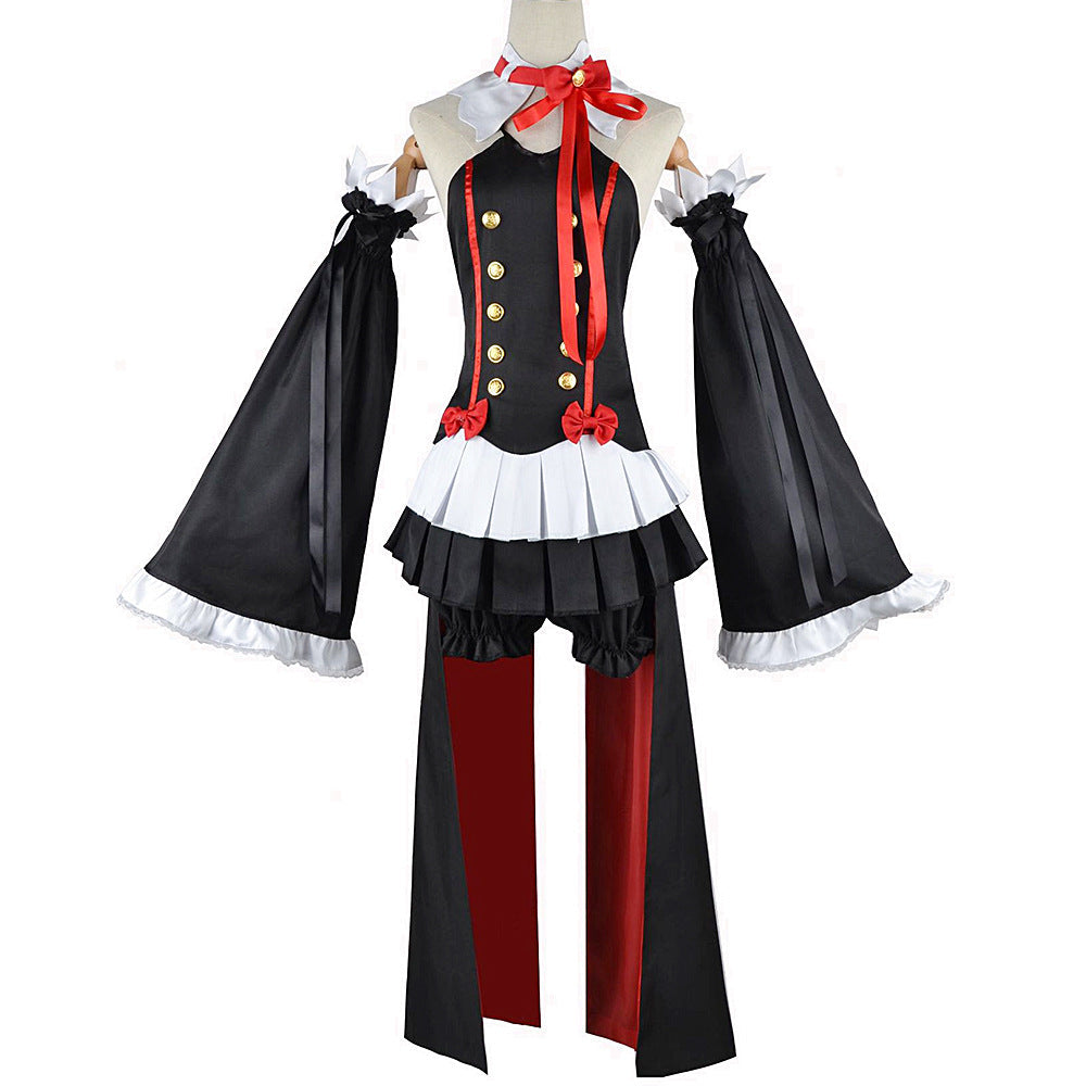 Seraph of the End Krul Tepes Female Adult Cosplay Costume
