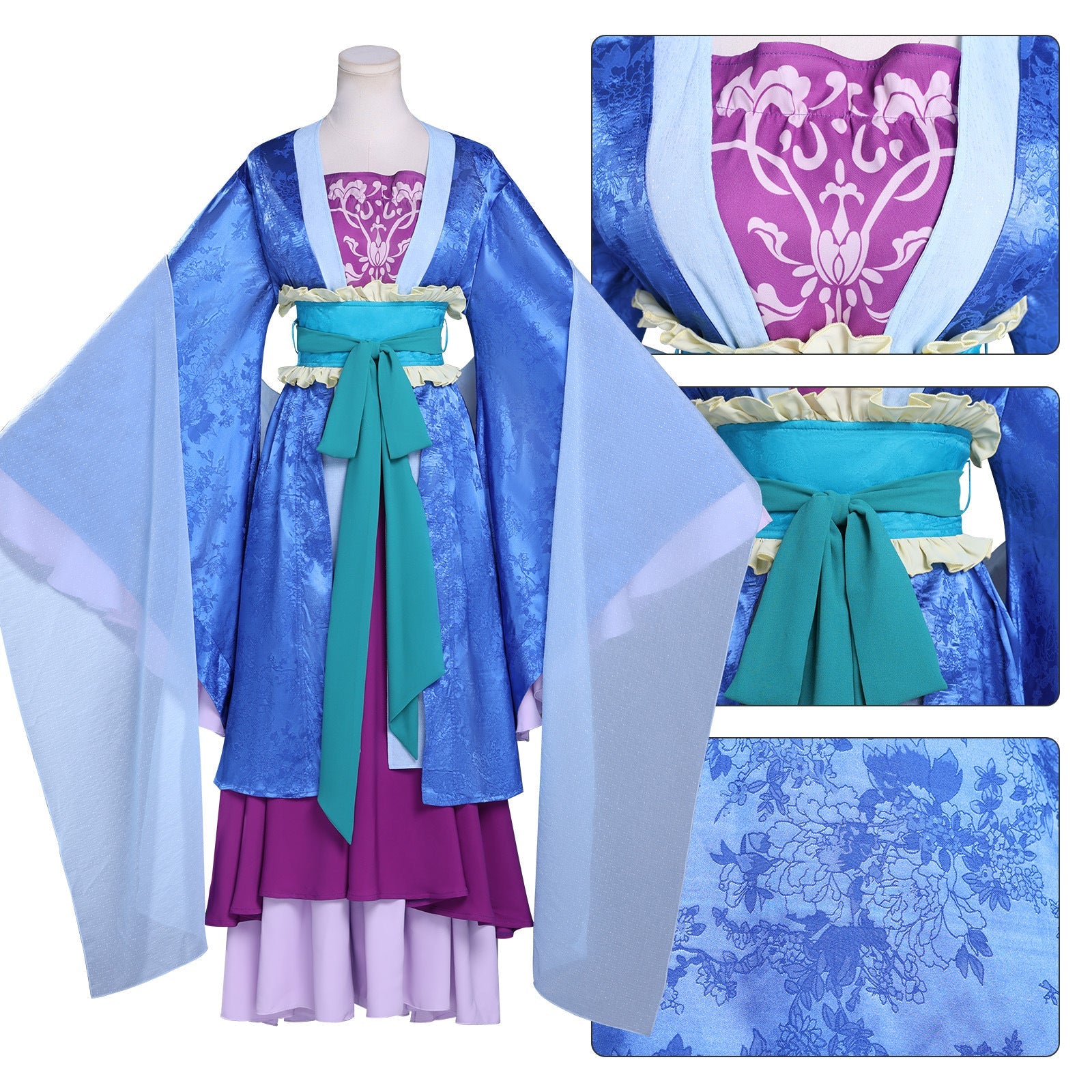 The Apothecary Diaries Consort Lihua Crystal Pavilion Cosplay Costumes