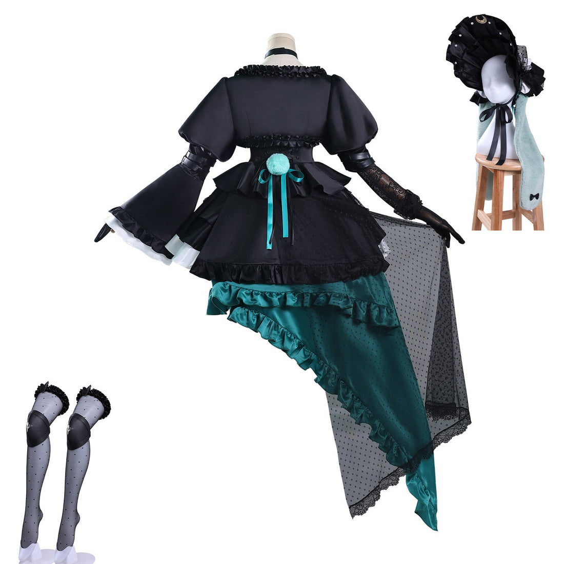 Game Arknights Wakaba Mutsumi X Ave Mujica Mortis Cosplay Costumes