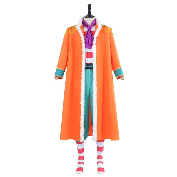 Navigation Buggy The Clown Cosplay Costume Men's Pirate One Piece Halloween Outfit