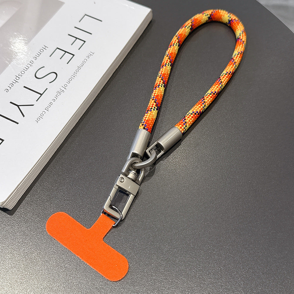 Multicolor Rotatable Wrist Phone Strap with Tether Tabs – Classic Thick Wristlet & Hand Lanyard