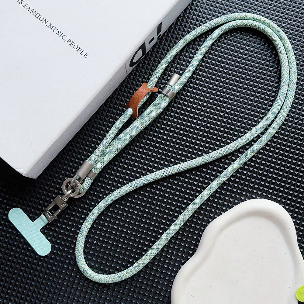 Rotatable Buckle Crossbody Neck Phone Lanyard Long Strap with Tether Tabs Phone Charm