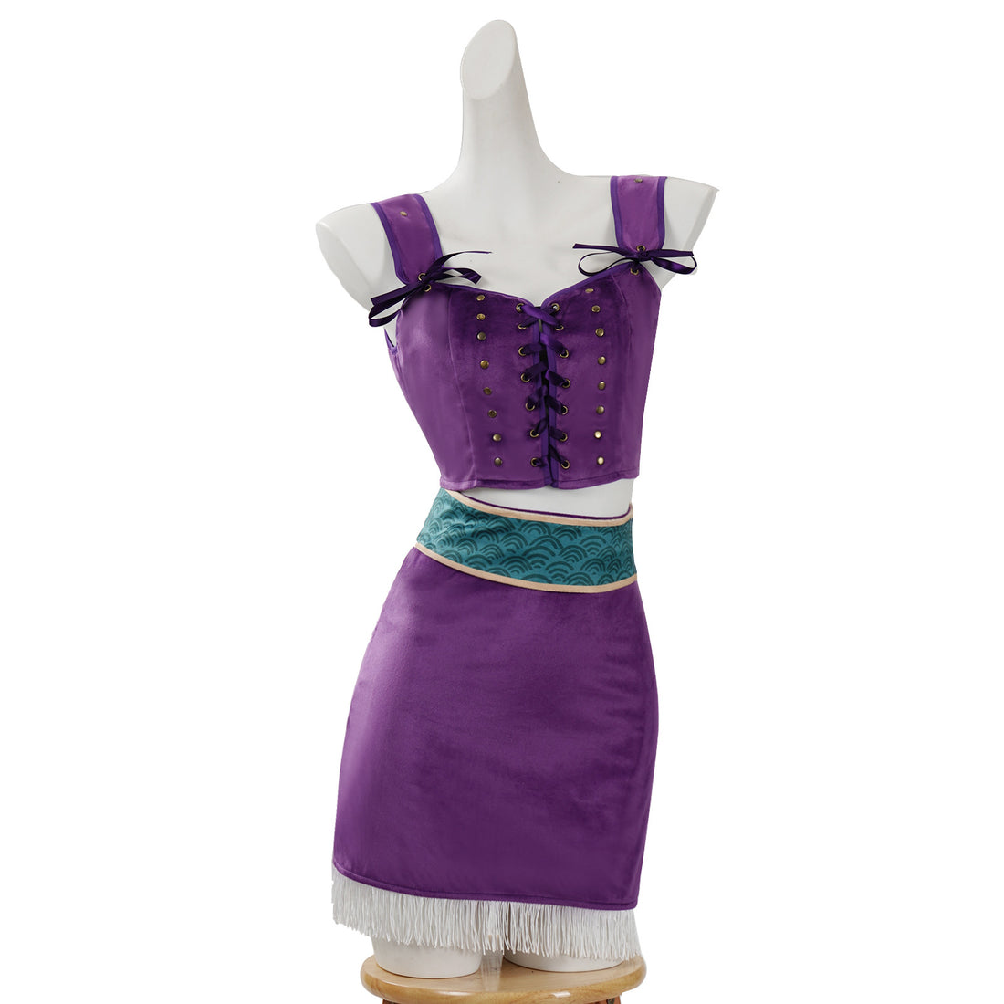 Navigation Live Action Nico Robin Purple Cosplay Costume Budget Friendly One Piece Women Outfits