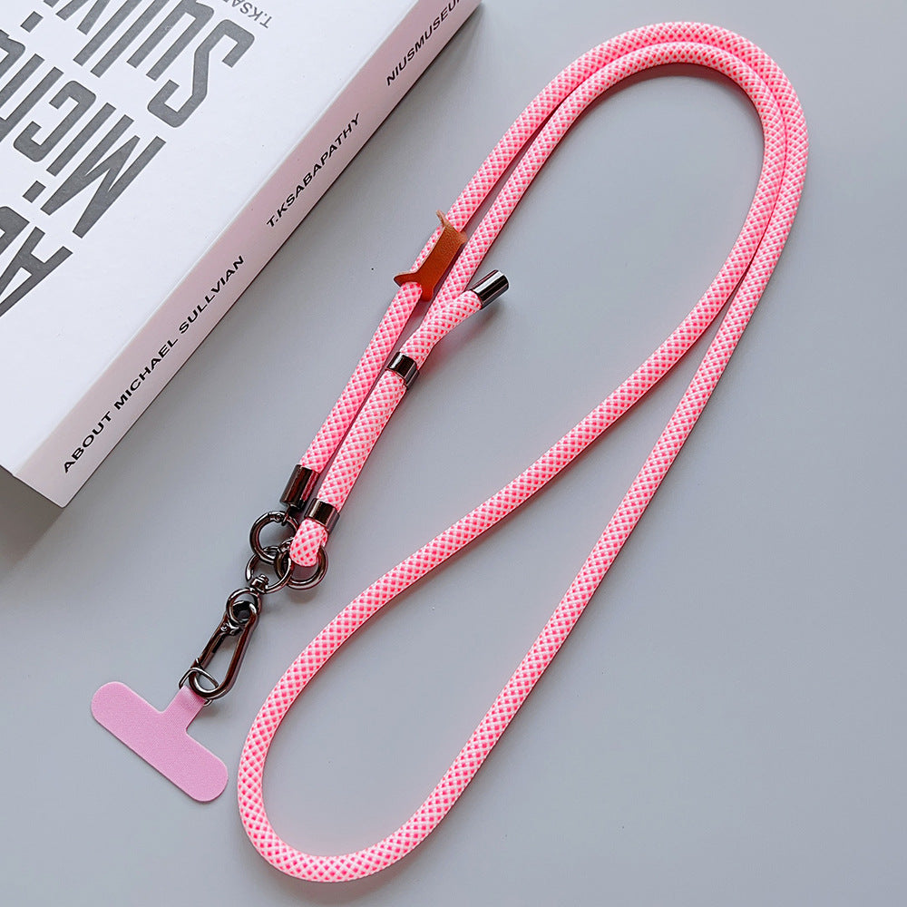 Buckle Adjustable Crossbody Neck Phone Strap with Tether Tabs – Travel Wristlet & Hand Lanyard