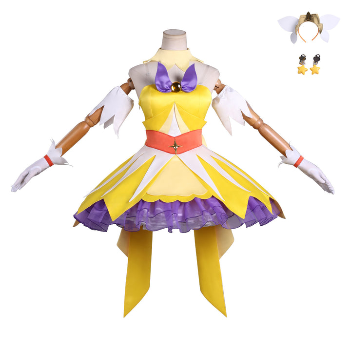 Pretty Cure Kirara Amanogawa Cure Twinkle Stage Performance Outfit Costumes