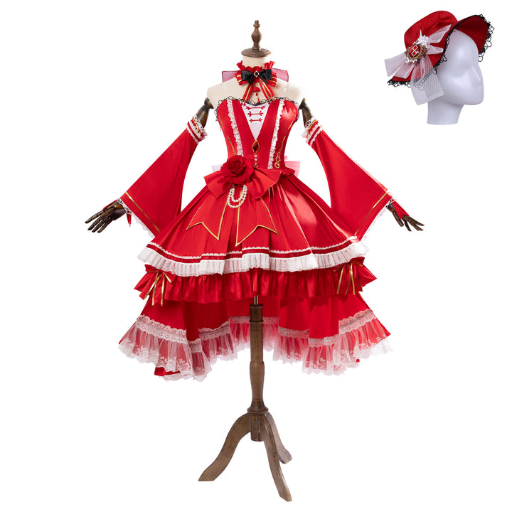 Identity V Perfumer The Herald Star of Fragrance Full Set Cosplay Costumes