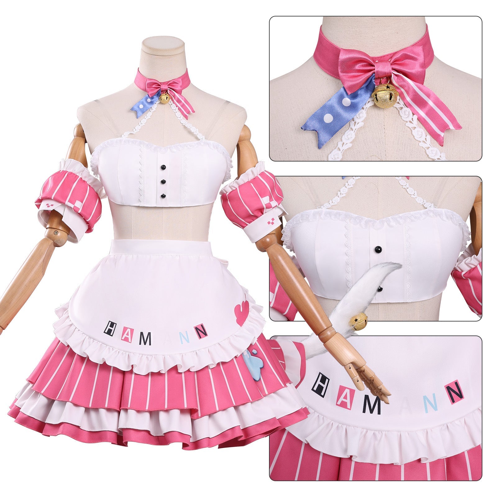 Azur Lane Harman II Hammann's Delicious Magic Game Cosplay CostumesThemed Carnival Party Outfit