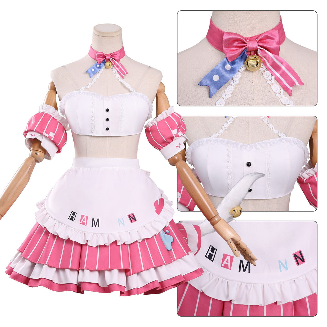 Azur Lane Harman II Hammann's Delicious Magic Game Cosplay CostumesThemed Carnival Party Outfit