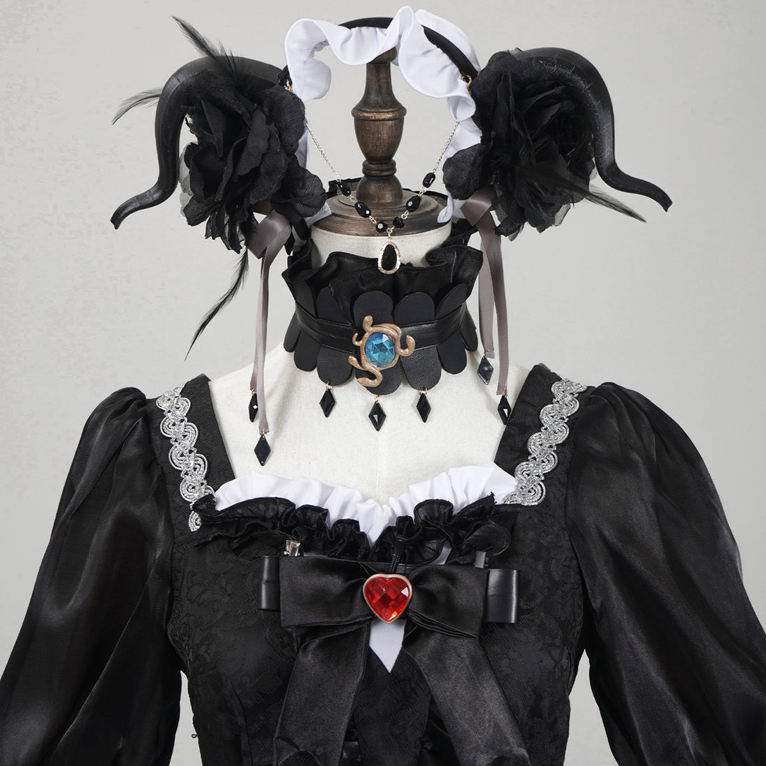 Identity V Priestess Crimson Suit Truth & Inference Redheaded Witch Cosplay Costumes