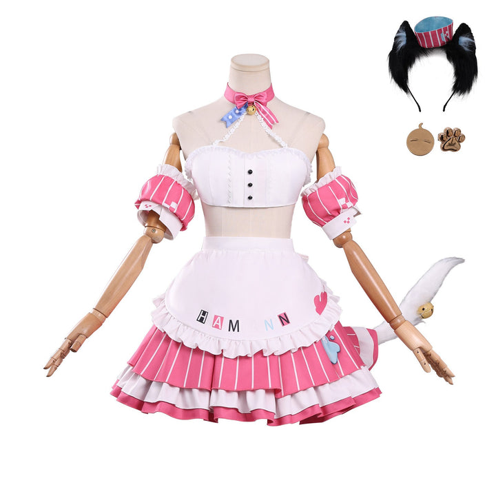 Azur Lane Harman II Hammann's Delicious Magic Game Cosplay CostumesThemed Carnival Party Outfit