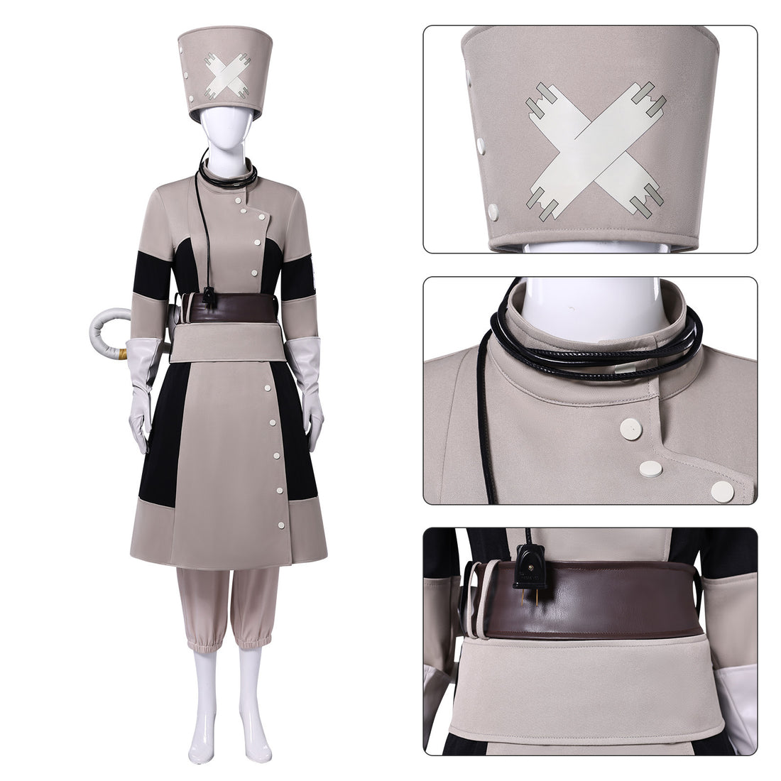 Comic Gachiakuta Eisha Stilza Cosplay Costumes Streamer Show Halloween Carnival Party Outfit