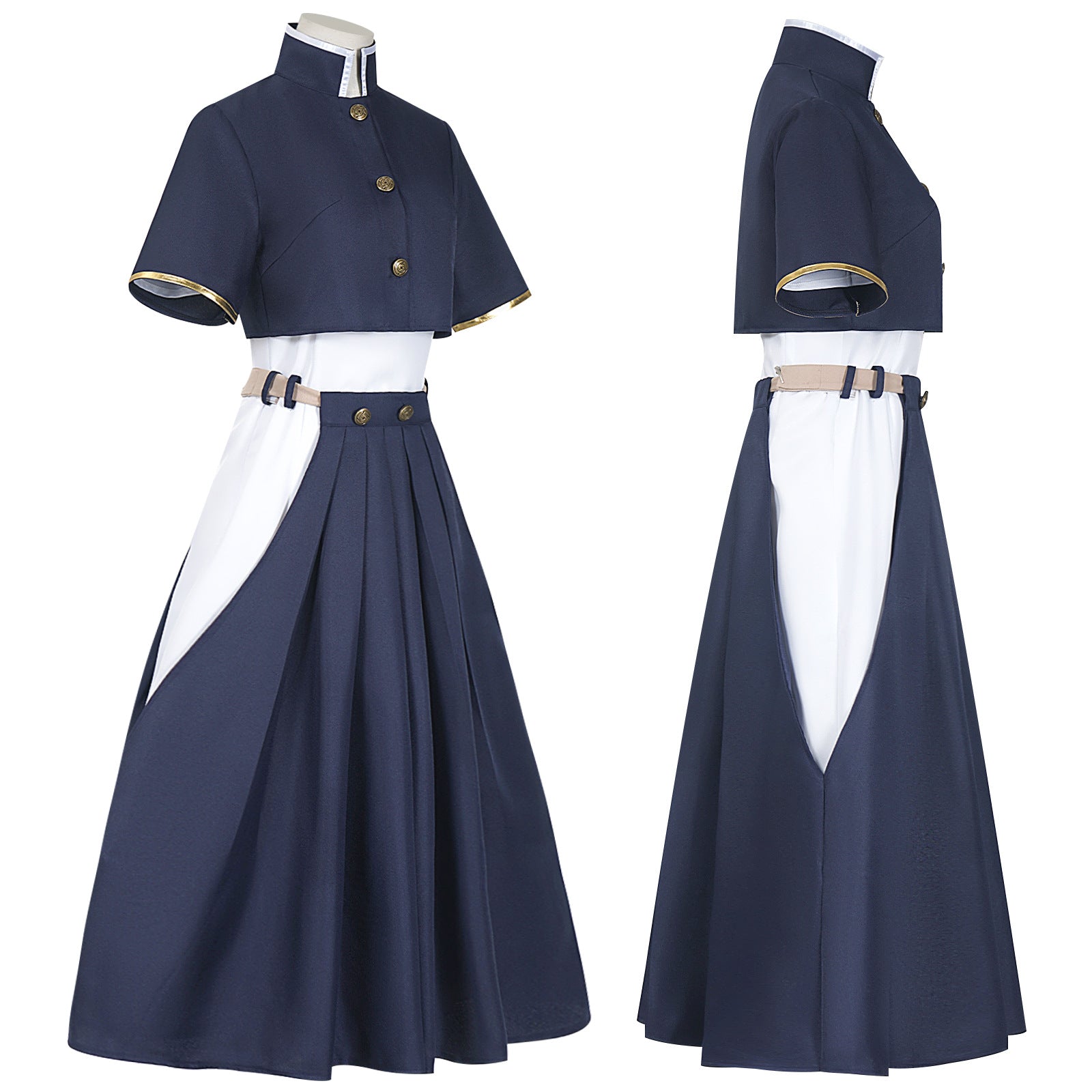 Honor of Kings Jia Luo Shenguang Yihua Collab Skin Uniform Cosplay Costume