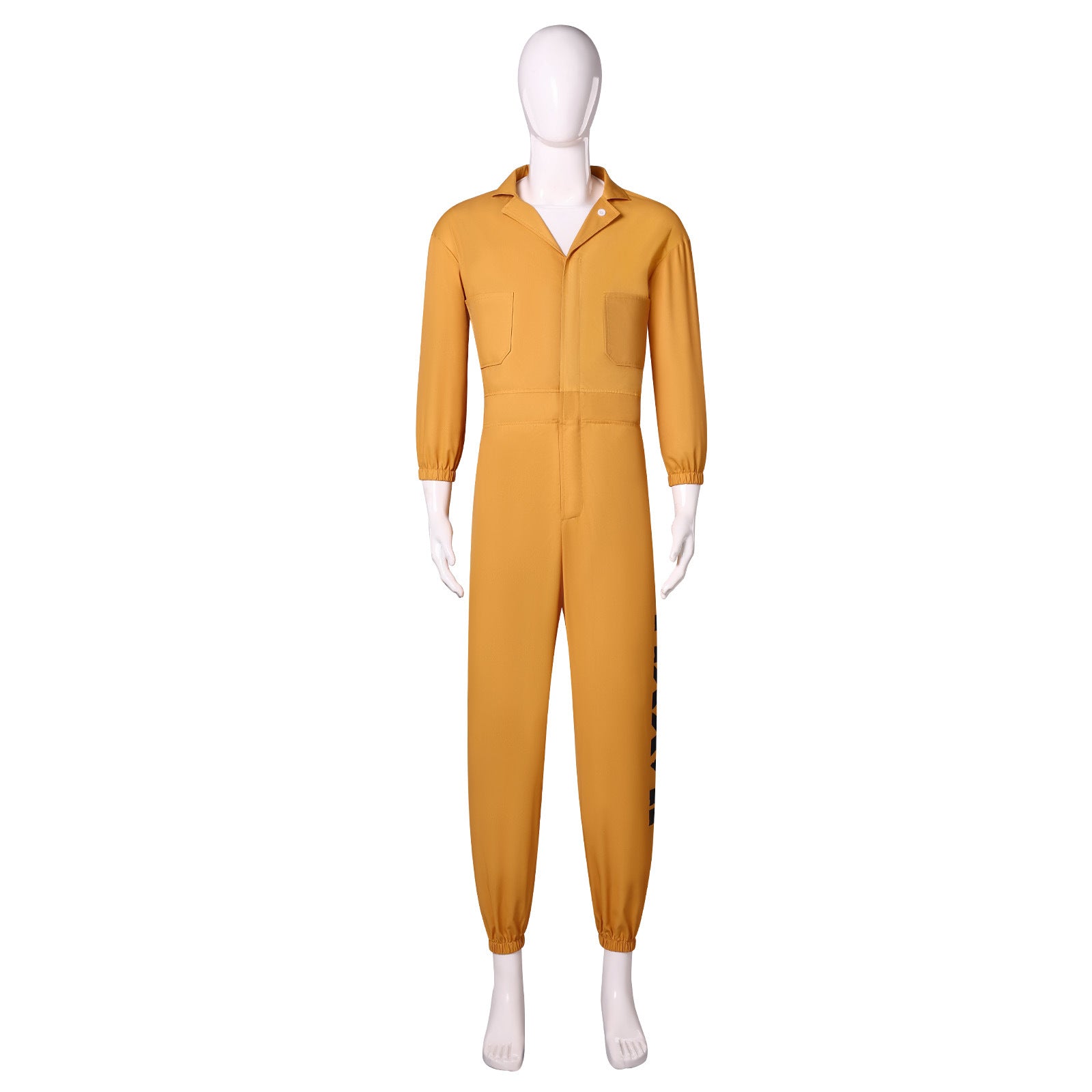 Game Delta Force Yellow Prisoner Skin Inmate Jumpsuit Cosplay Costumes Halloween Themed Outfit
