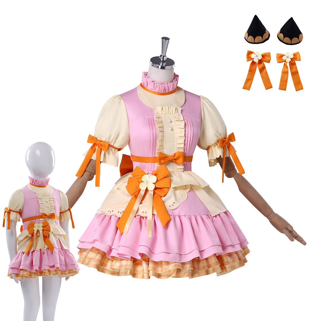Anya Forger SPY Fan Cosplay Costumes Adult and Kids Lolita Dress Themed Party Outfit