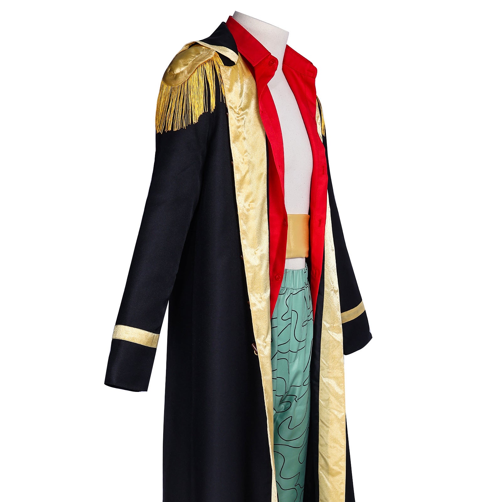 Navigation Blackbeard Cosplay Costume Marshall D. Teach One Piece Halloween Outfits with Hat