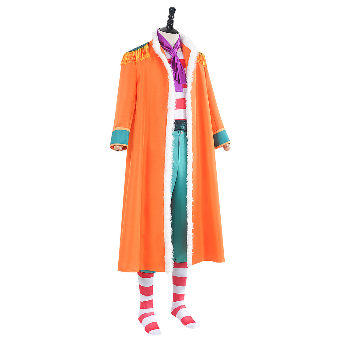 Navigation Buggy The Clown Cosplay Costume Men's Pirate One Piece Halloween Outfit