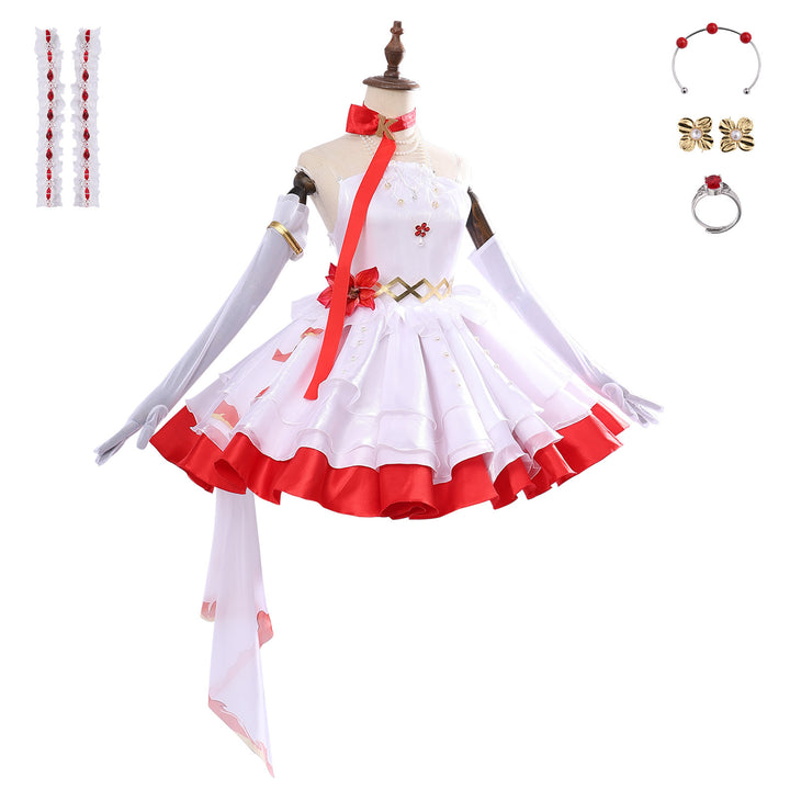 Game Wuthering Waves Camellya Collab KFC Full Set Cosplay Costumes
