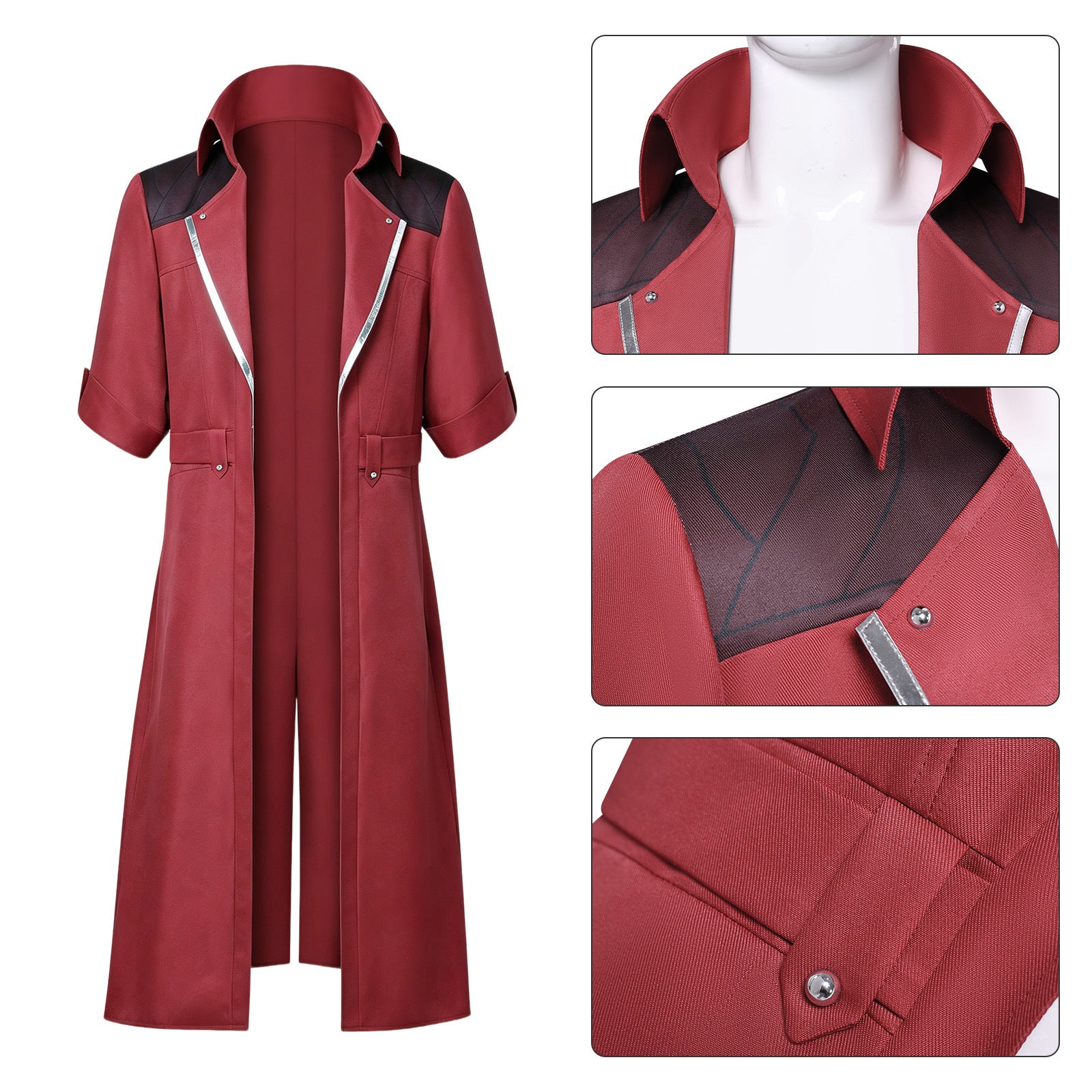 Devil May Cry Demon Hunter Dante and Vergil Cosplay Costumes Game Suit Halloween Carnival Outfit