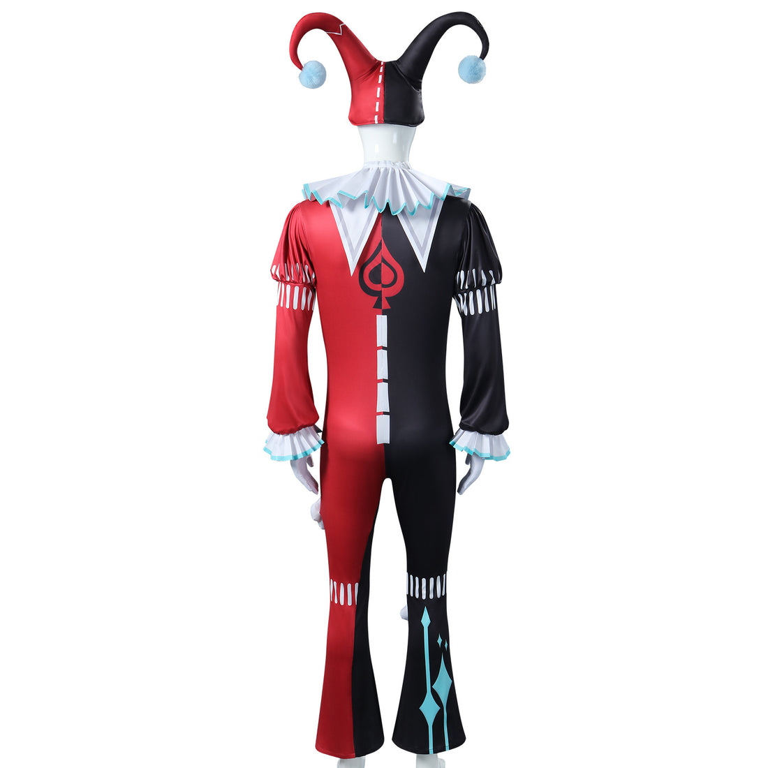 Fright Night Escape Vengeful Clown Abba Joker Cosplay Costumes Halloween Party Clown Outfit