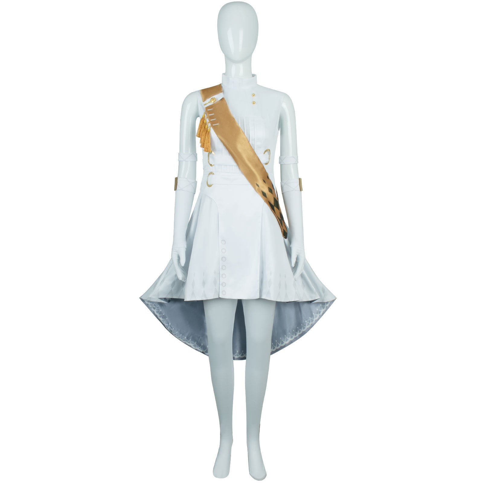 Game Reverse: 1999 Sonetto White Dress Cosplay Costumes