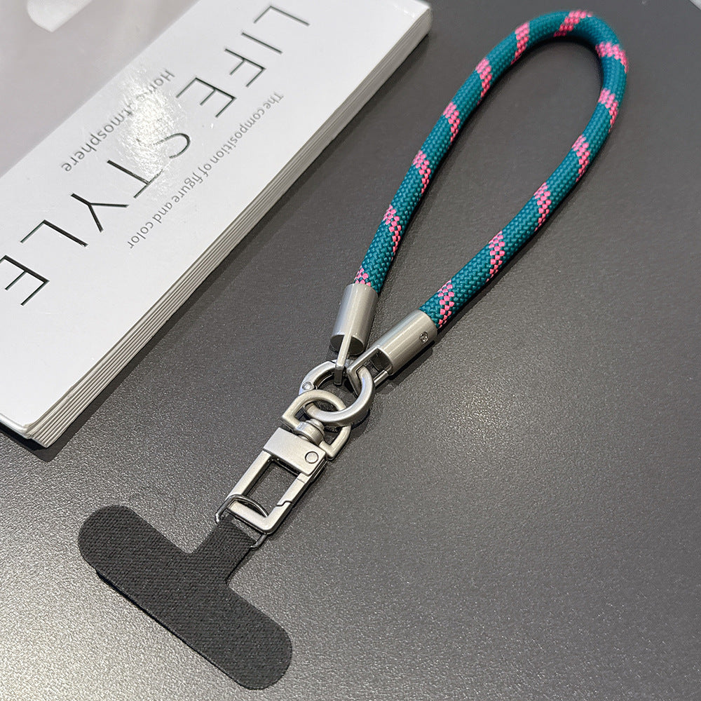 Multicolor Rotatable Wrist Phone Strap with Tether Tabs – Classic Thick Wristlet & Hand Lanyard