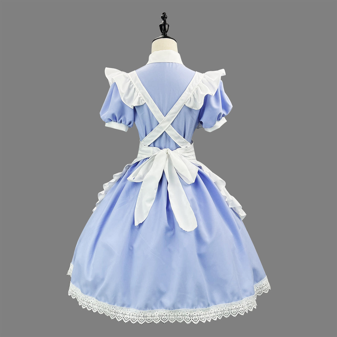 British Queen Maid Outfit Long Dress Lolita Cosplay Costume