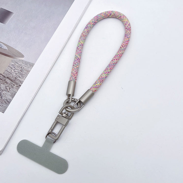 Multicolor Rotatable Wrist Phone Strap with Tether Tabs – Classic Thick Wristlet & Hand Lanyard