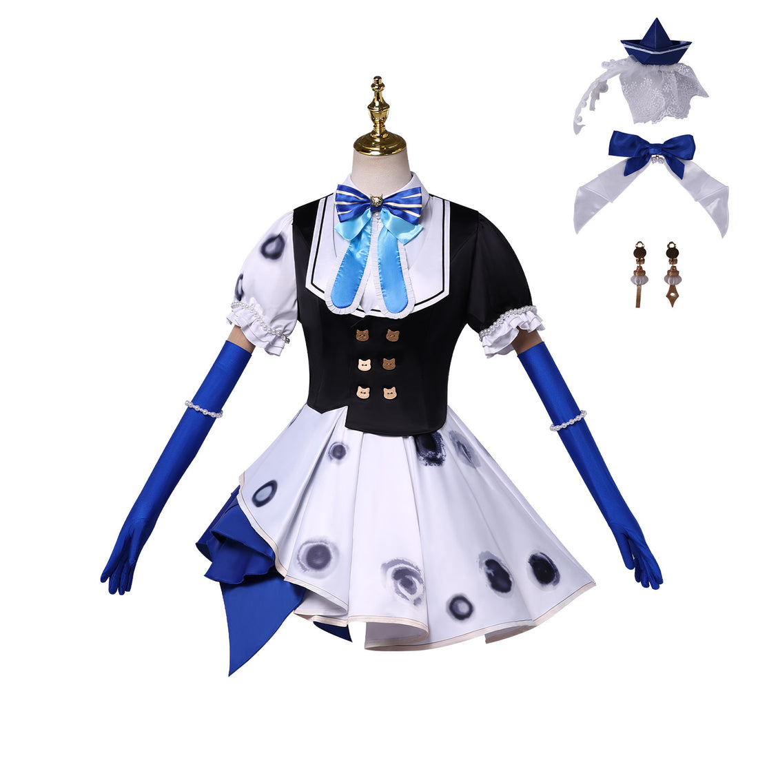 Identity V Little Girl Memory Young Poet Skin Cosplay Costumes JK Skirt Themed Party Outfit