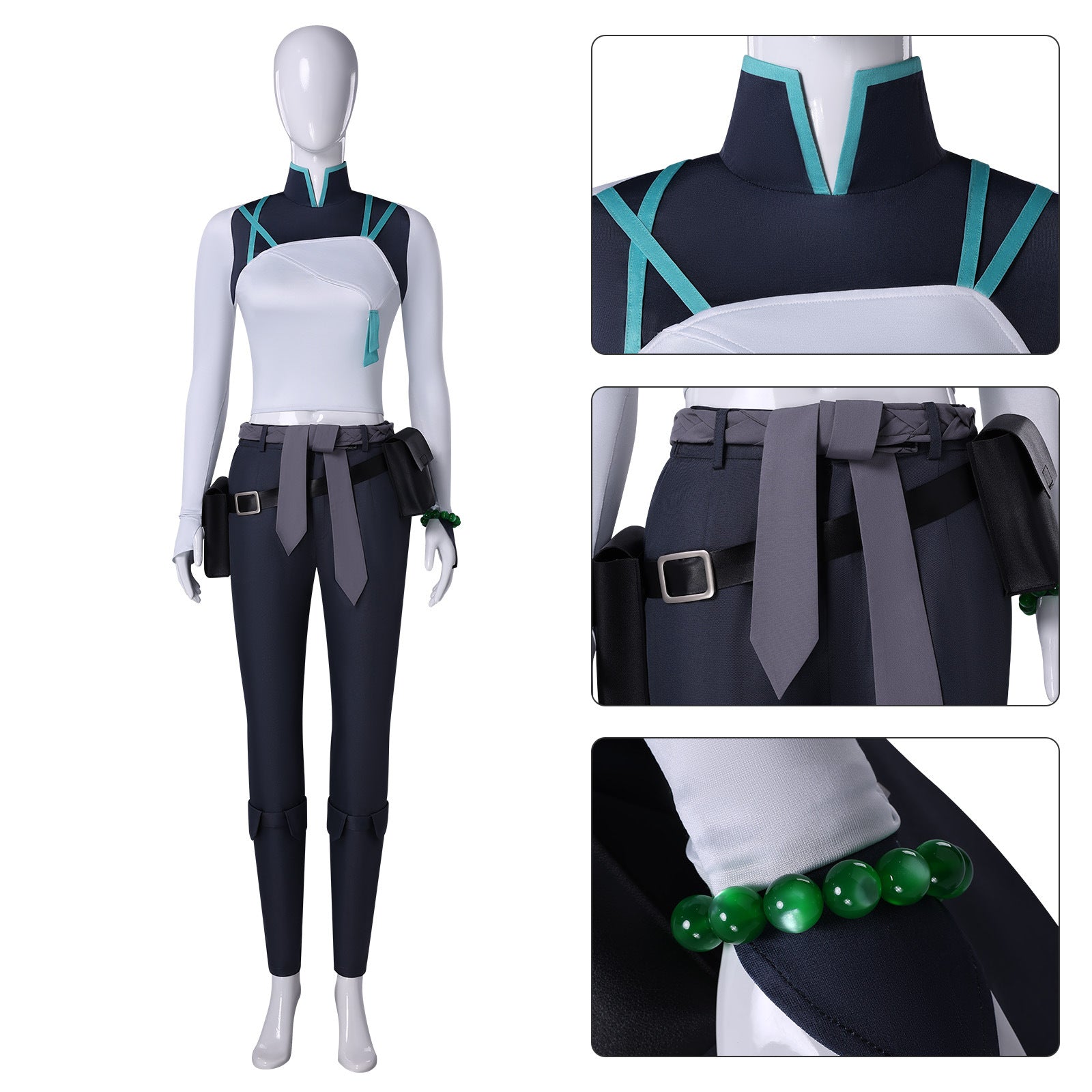Game Valorant Sage New Skin Cosplay Costumes Women's Themed Party Outfit