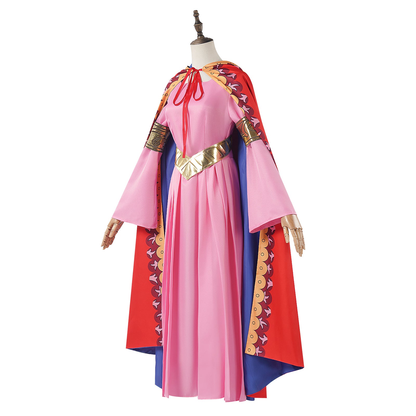 Navigation Vivi Nefertari Cloak Red Dress Women One Piece Halloween Carnival Outfits