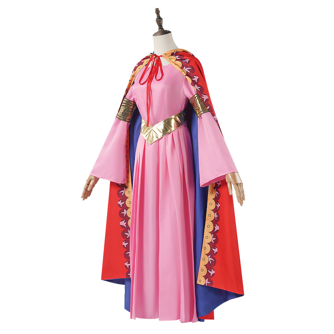Navigation Vivi Nefertari Cloak Red Dress Women One Piece Halloween Carnival Outfits
