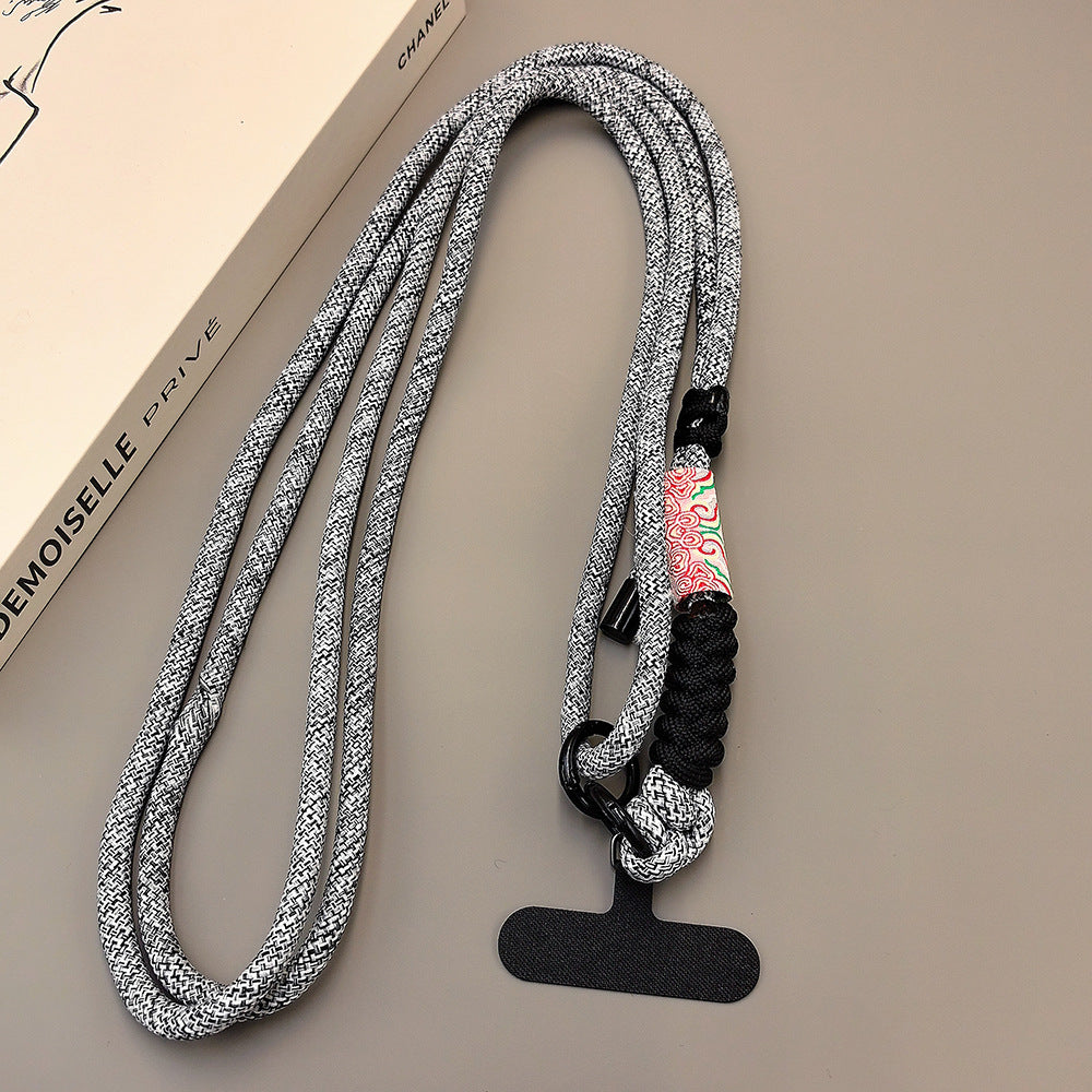 Multicolor Adjustable Crossbody Neck Phone Lanyard Long Strap with Tether Tabs Phone Charm