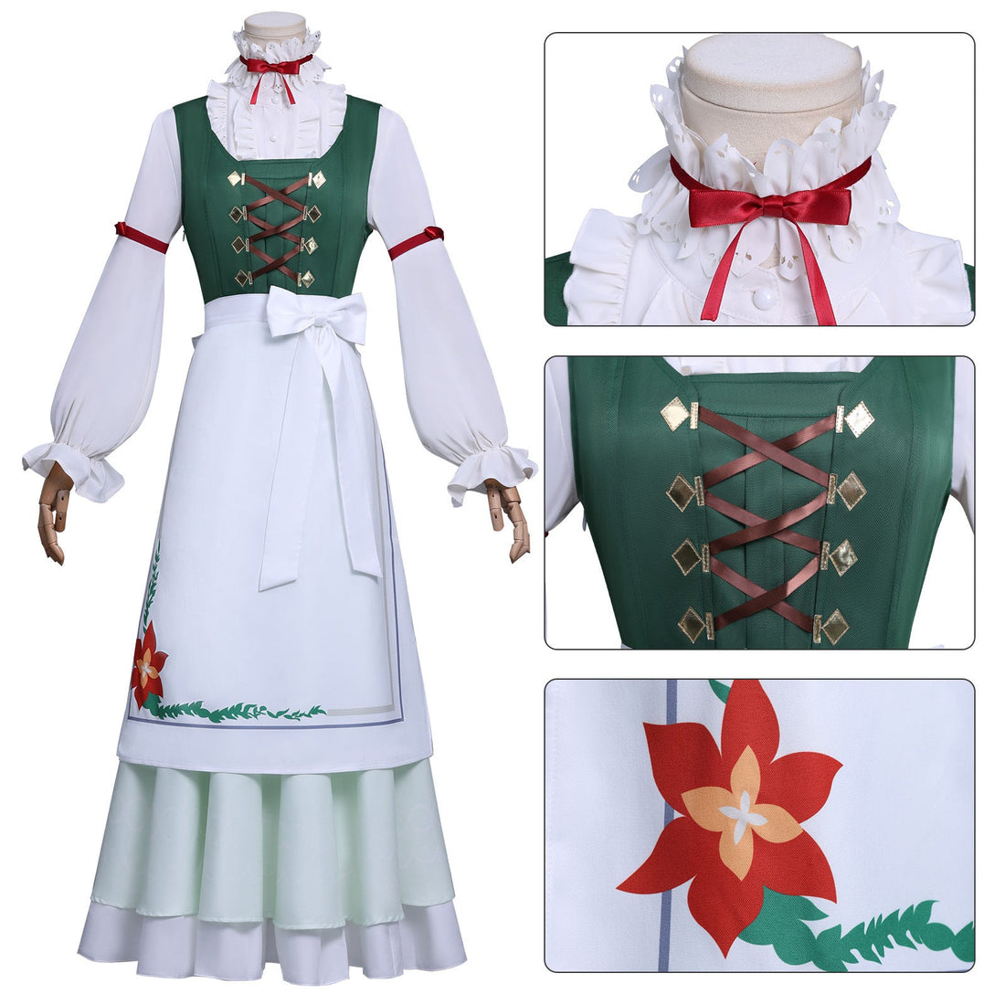 Frieren: Beyond Journey's End Human Mage Fern Cosplay Costumes