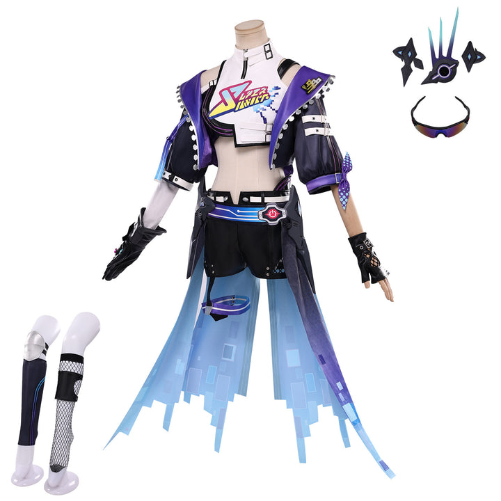 Honkai: Star Rail Silver Wolf LV.999 Cosplay Costumes Game Streamer Themed Carnival Outfit