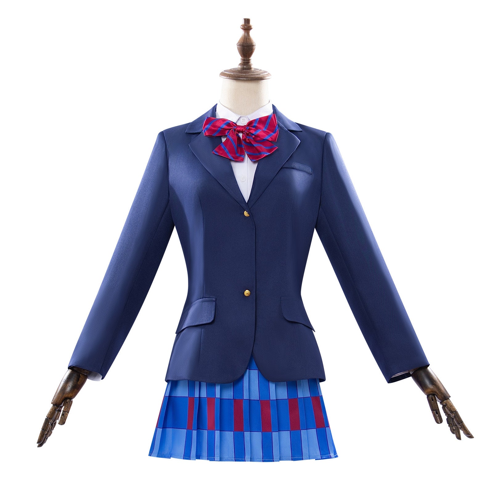 Minami Kotori Yazawa Nico JK School Uniform Coat Skirt Cosplay Costumes