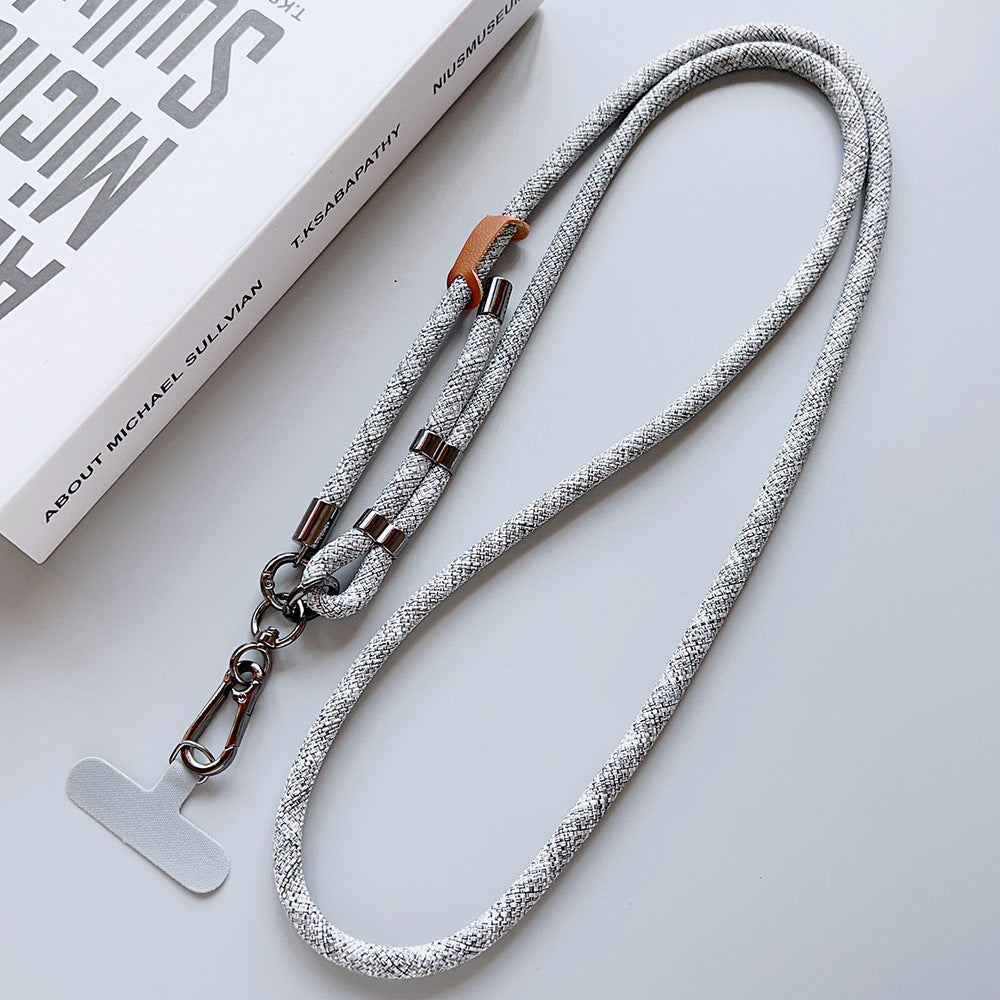 Buckle Adjustable Crossbody Neck Phone Strap with Tether Tabs – Travel Wristlet & Hand Lanyard