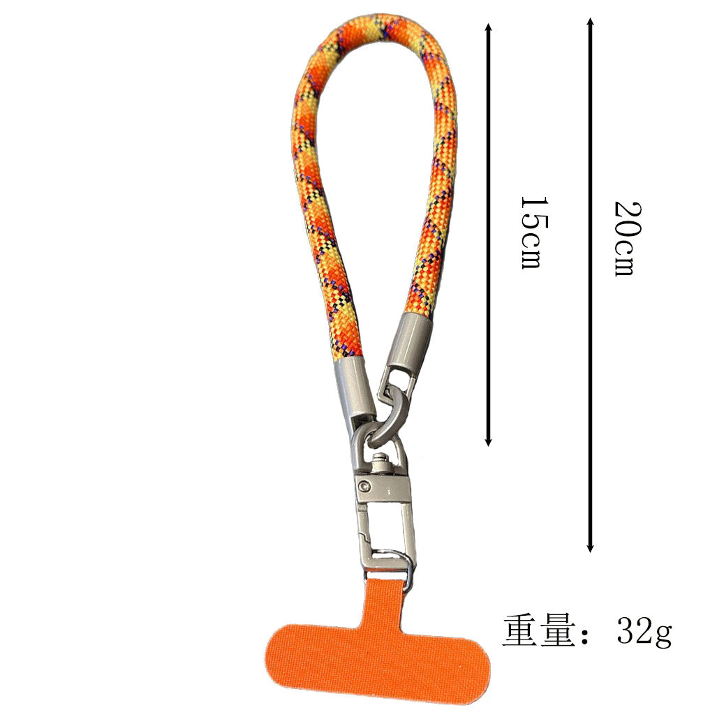 Multicolor Rotatable Wrist Phone Strap with Tether Tabs – Classic Thick Wristlet & Hand Lanyard